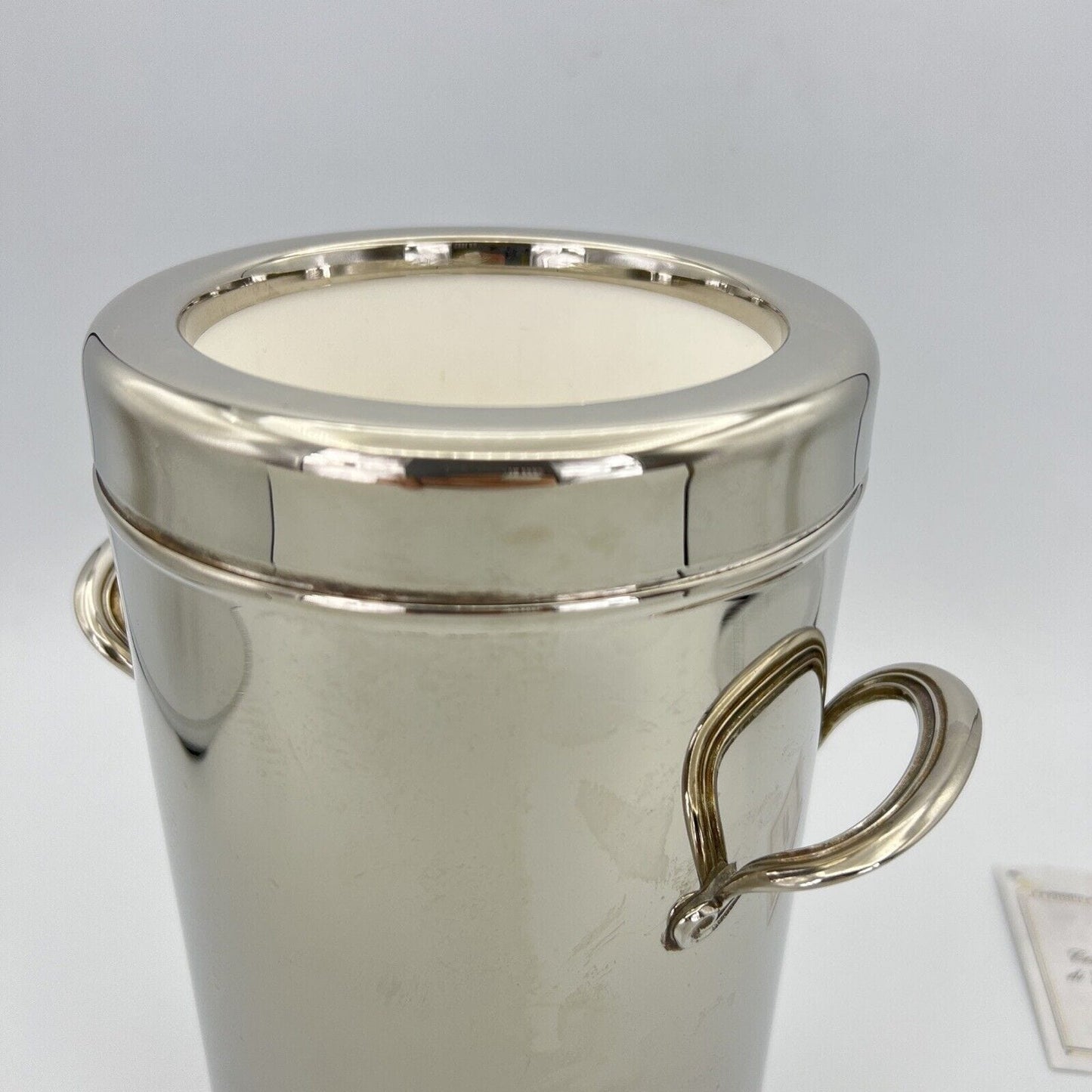 Glacette in argento silver plated vintage secchiello per da vino portabottiglia Categoria  Sheffield & Argento