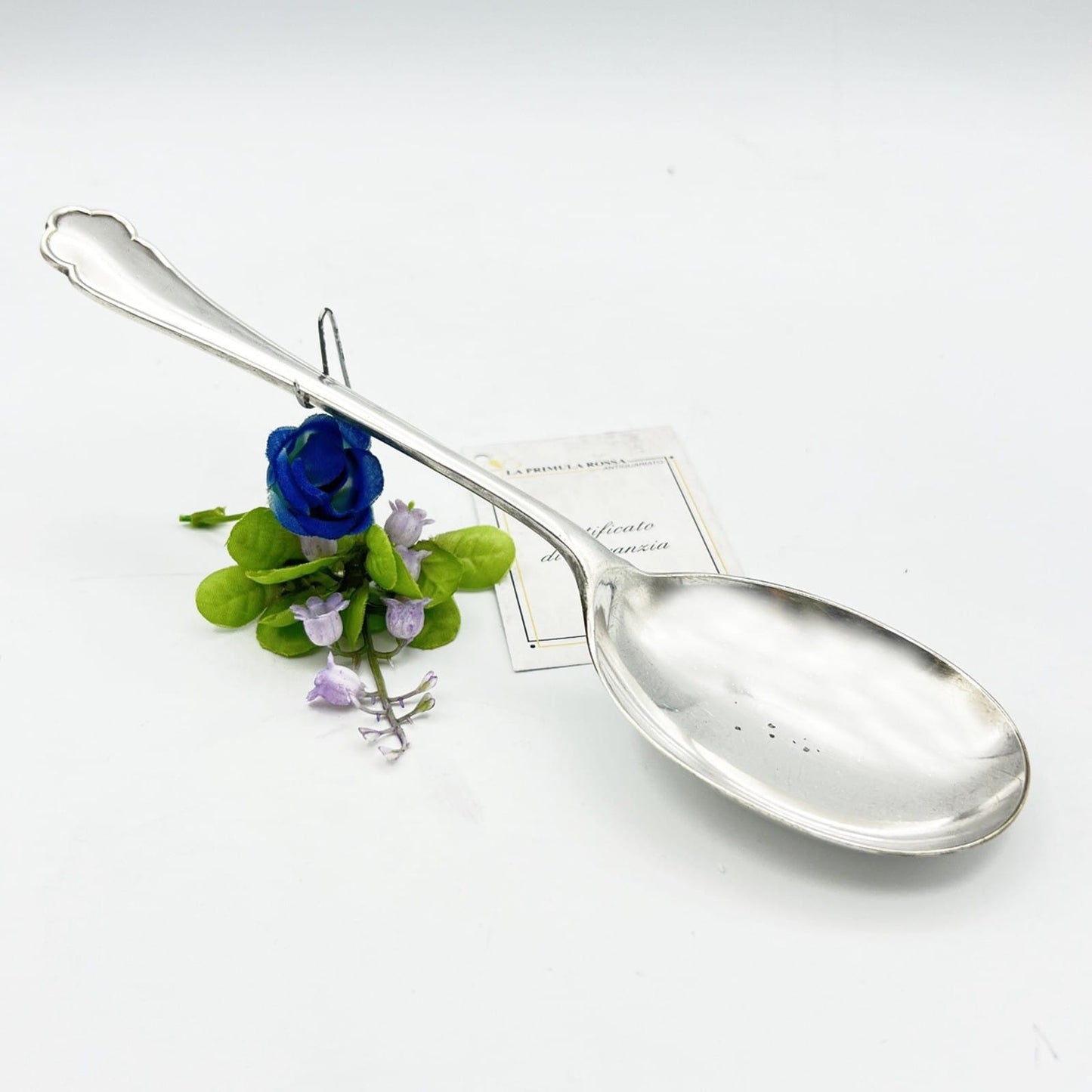 Grande Cucchiaio per Risotto posata in argento placcato silver plated da portata Categoria  Sheffield & Argento