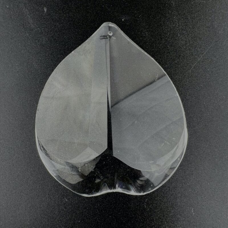 Grande pendente di cristallo a cuore per lampadario vintage ricambio vetro Categoria  Lampade Appliques