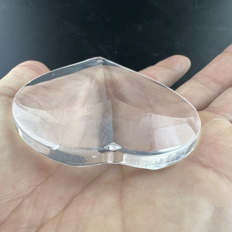 Grande pendente di cristallo a cuore per lampadario vintage ricambio vetro Categoria  Lampade Appliques