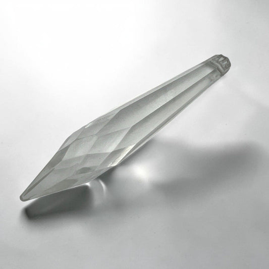 Grande Pendente di in cristallo sfaccettato Ricambio per lampadario pendaglio Categoria  Lampade Appliques