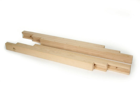 Guide in legno per allungare tavolo antico modifica apertura prolunghe tavole Categoria  Accessori & Ferramenta d'epoca