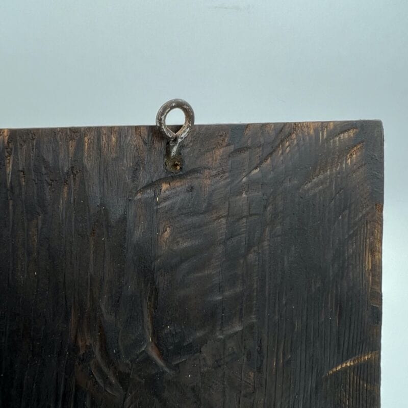 Icona antica bizantina religiosa sacra in legno Tavola Madonna con Bambino Categoria  Oggetti sacri - rosari