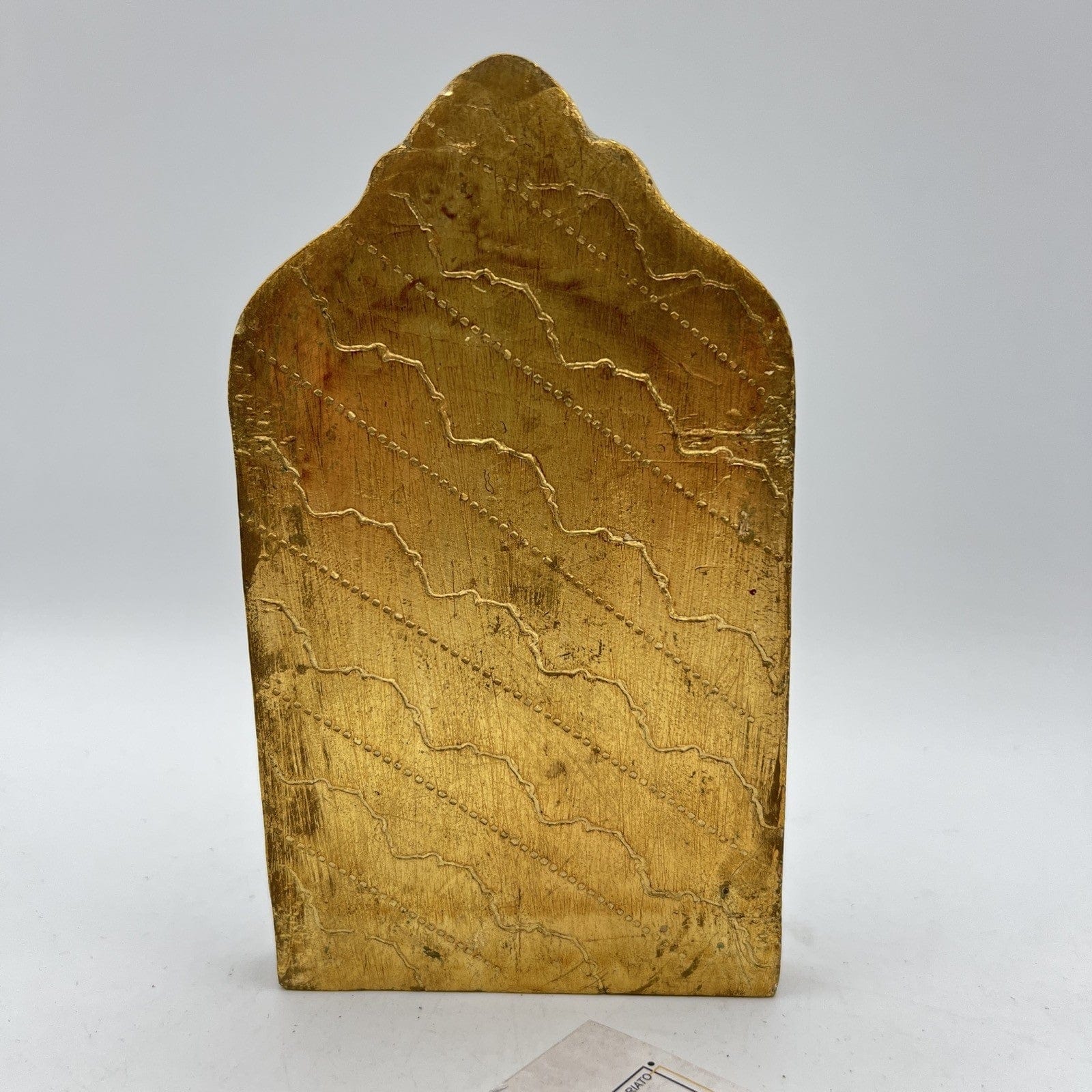 Icona antica religiosa Fiorentina Sacra in legno dorato San Francesco Trittico Categoria  Oggetti sacri - rosari