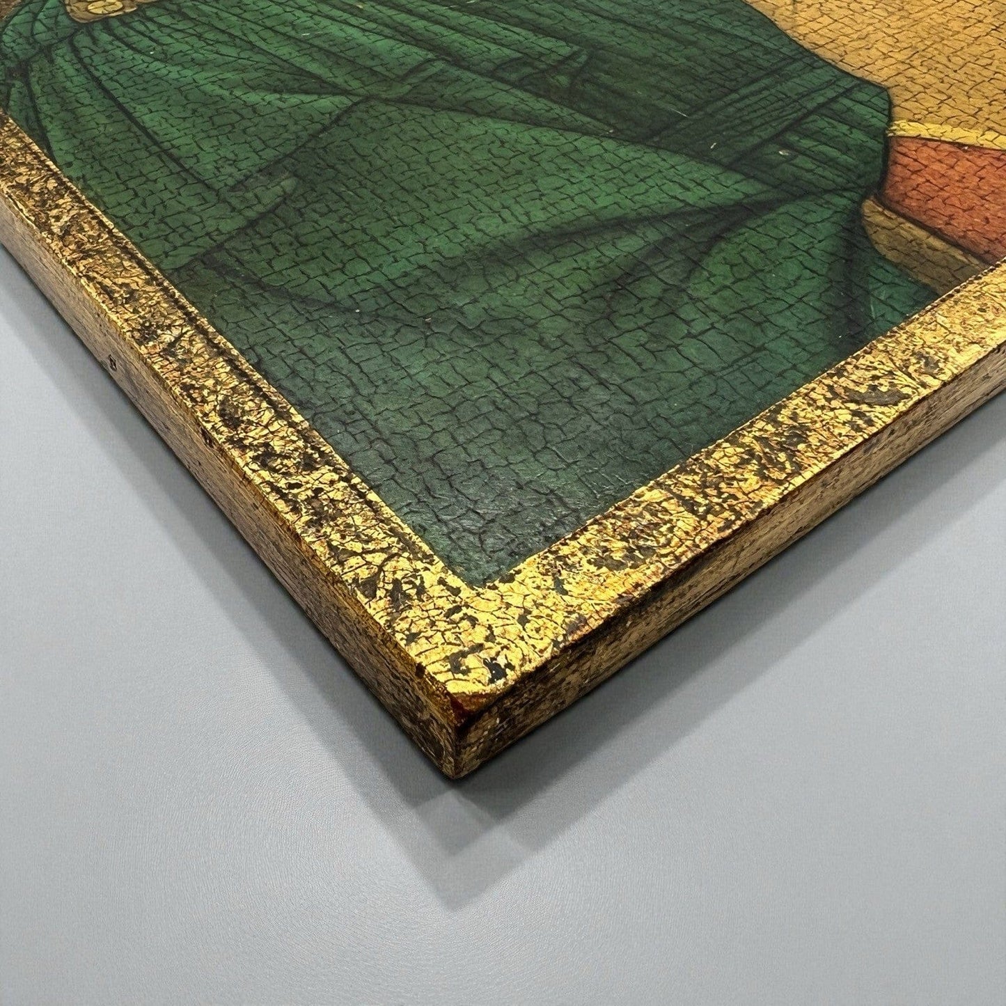 Icona antica religiosa sacra in legno su tavola dorato Madonna di Lippi Filippo Categoria  Oggetti sacri - rosari