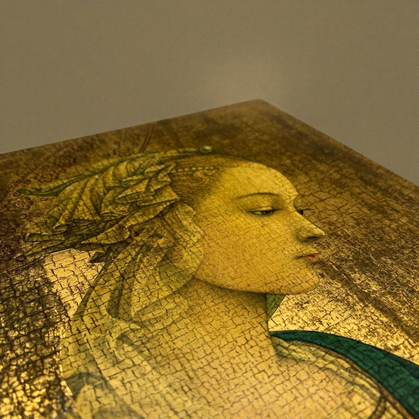 Icona antica religiosa sacra in legno su tavola dorato Madonna di Lippi Filippo Categoria  Oggetti sacri - rosari