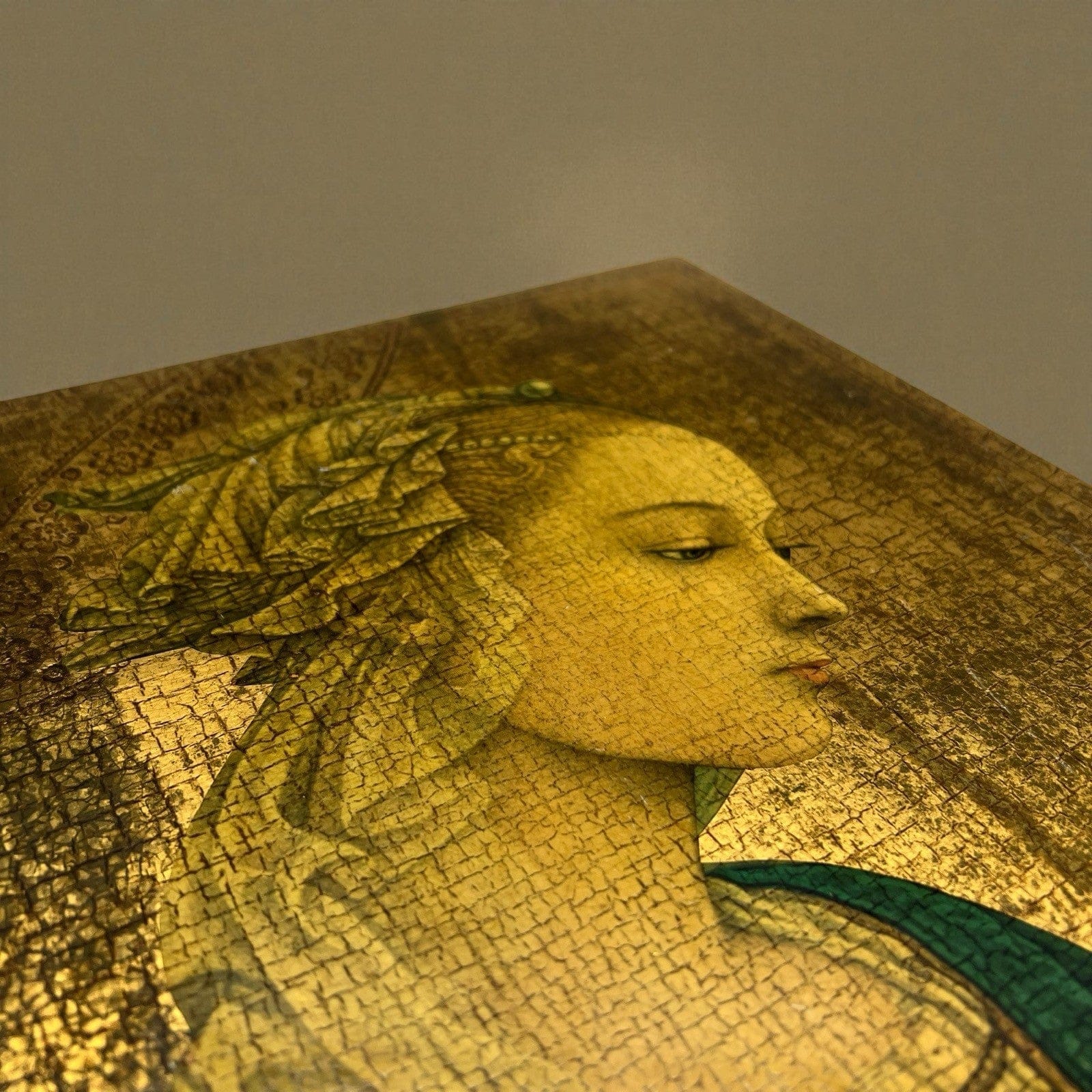 Icona antica religiosa sacra in legno su tavola dorato Madonna di Lippi Filippo Categoria  Oggetti sacri - rosari