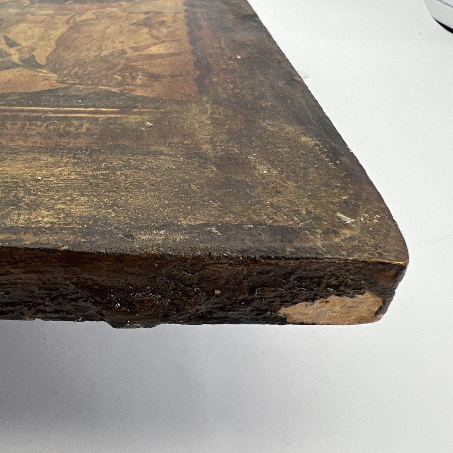 Icona Bizantina stile antica stampa su tavola in legno Incoronazione Vergine 900 Categoria  Oggetti sacri - rosari