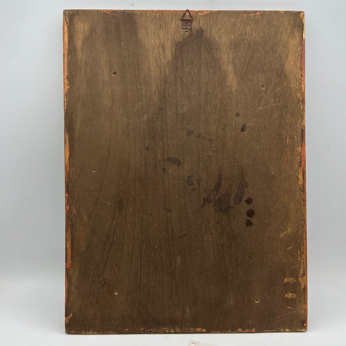 Icona stile antica religiosa sacra in legno su tavola dorato Madonna del Libro Categoria  Oggetti sacri - rosari