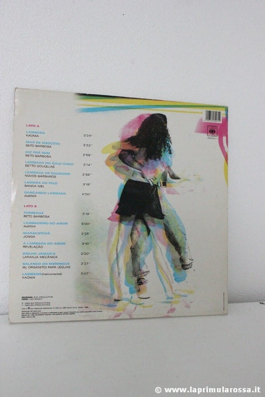 "LAMBADA" VARIOUS LP VINILE VINTAGE ANNO 1989 CBS 466023 1 Categoria  Dischi in Vinile