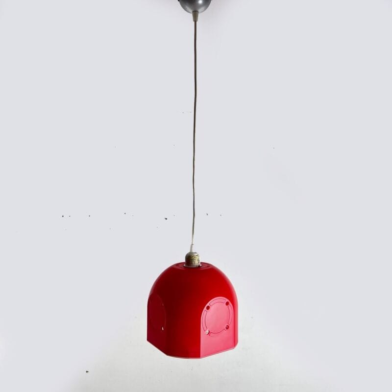 Lampada a sospensione di design colore Rosso Chandra lampadario modello Charlie Categoria  Lampade Appliques