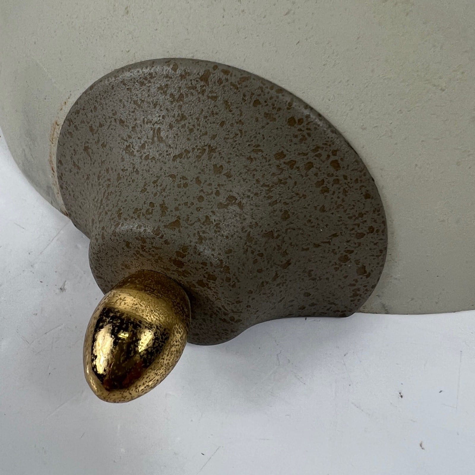 Lampada da parete applique classico in vetro satinato ALBANI modernariato Categoria  Lampade Appliques