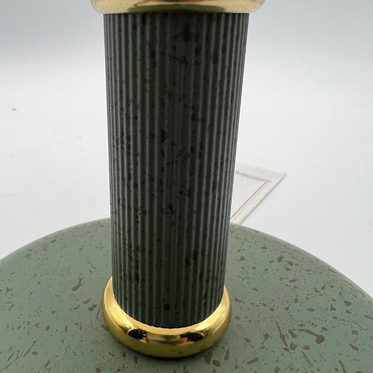 Lampada Da Tavolo Vintage Stile Classico verde oro Albani Lumetto Abatjour Lume Categoria  Lampade Appliques