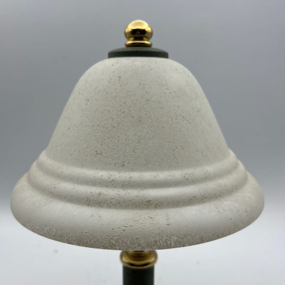 Lampada Da Tavolo Vintage Stile Classico verde oro Albani Lumetto Abatjour Lume Categoria  Lampade Appliques