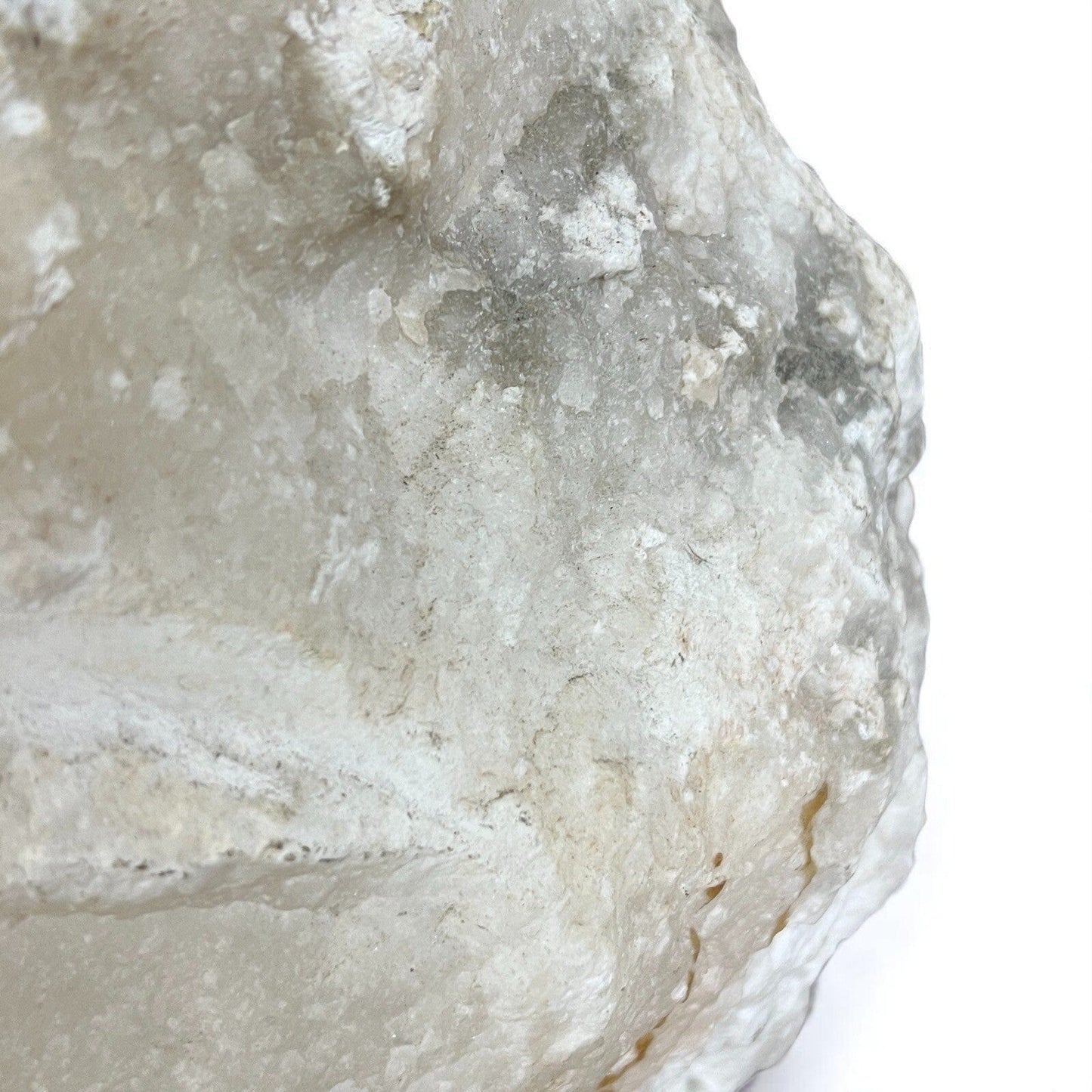 Lampada in Pietra di Alabastro simil sale Marmo Anni '70 Lume Roccia grezza Categoria  Lampade Appliques