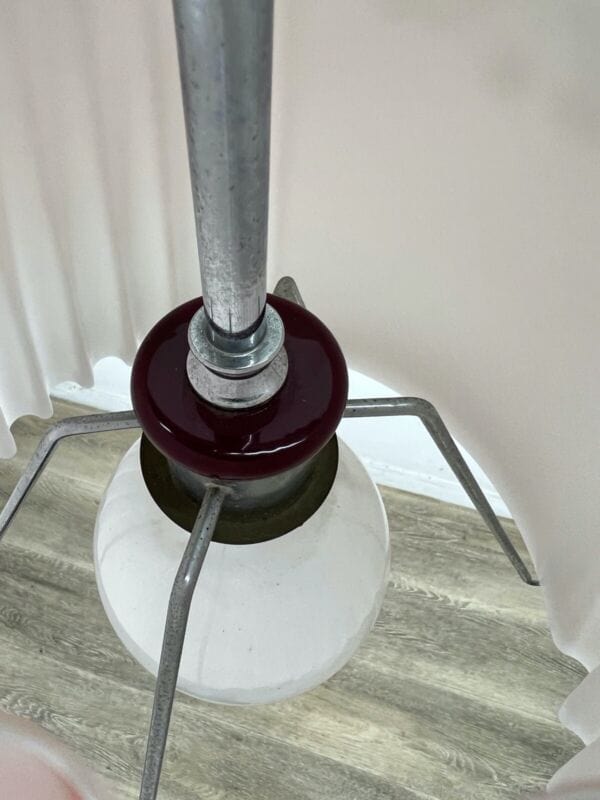 Lampadario lampada a sospensione in vetro Rosa di Murano Vintage Modernariato Categoria  Lampade Appliques