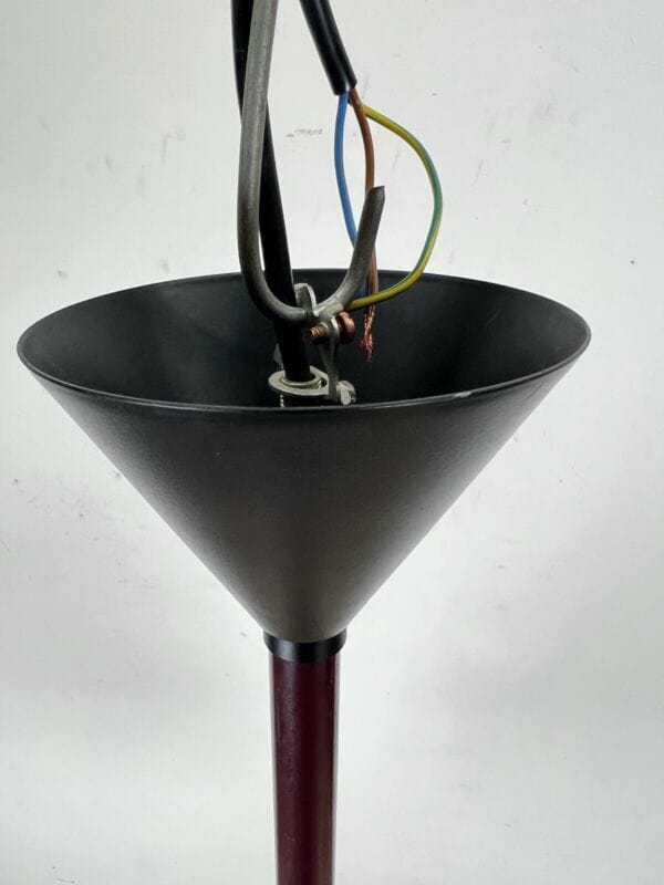 Lampadario lampada a sospensione in vetro Rosa di Murano Vintage Modernariato Categoria  Lampade Appliques