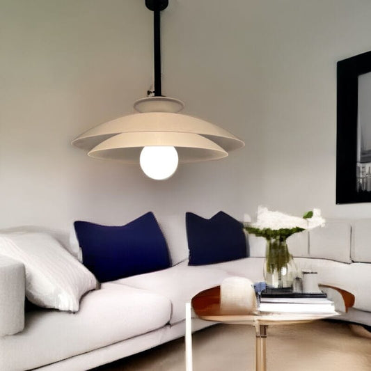 Lampadario Lampada a sospensione vintage in vetro stile Scandinavo Modernariato Categoria  Lampade Appliques