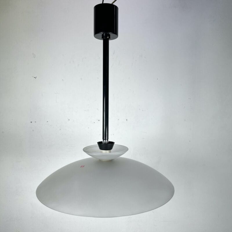 Lampadario Lampada a sospensione vintage in vetro stile Scandinavo Modernariato Categoria  Lampade Appliques