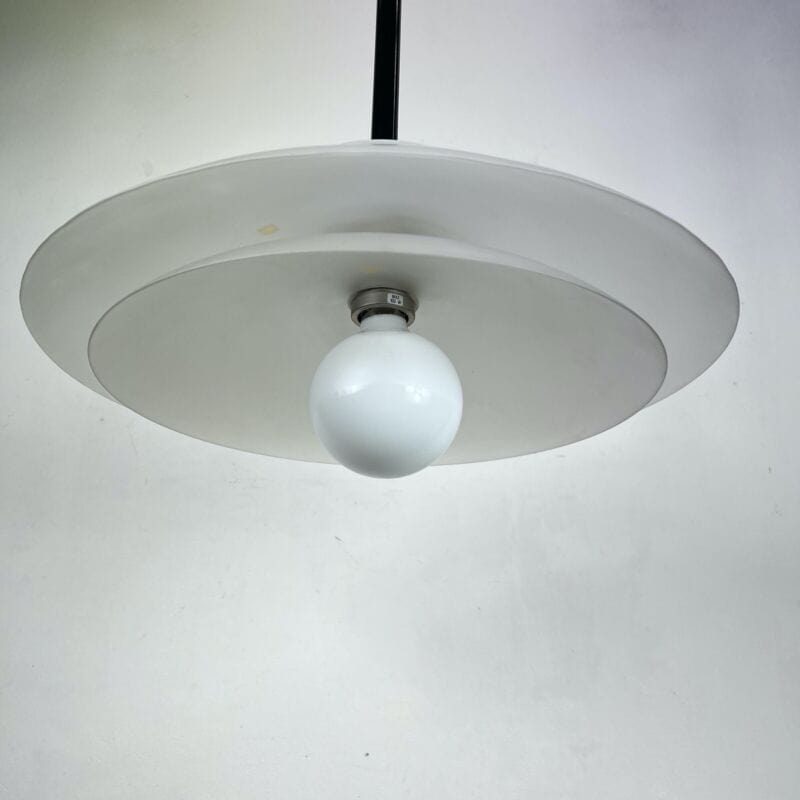 Lampadario Lampada a sospensione vintage in vetro stile Scandinavo Modernariato Categoria  Lampade Appliques