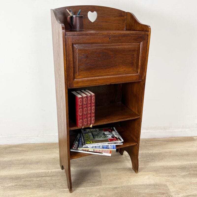 Libreria antica a ribalta stile retro mobile Mensola in legno chiaro soggiorno Categoria  Arredamento