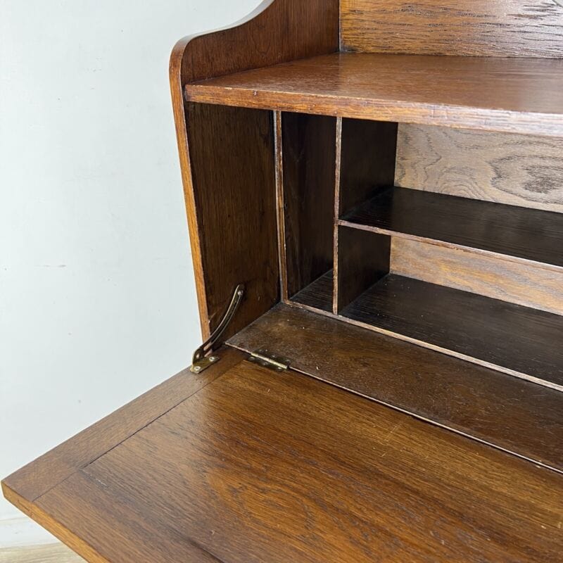 Libreria antica a ribalta stile retro mobile Mensola in legno chiaro soggiorno Categoria  Arredamento