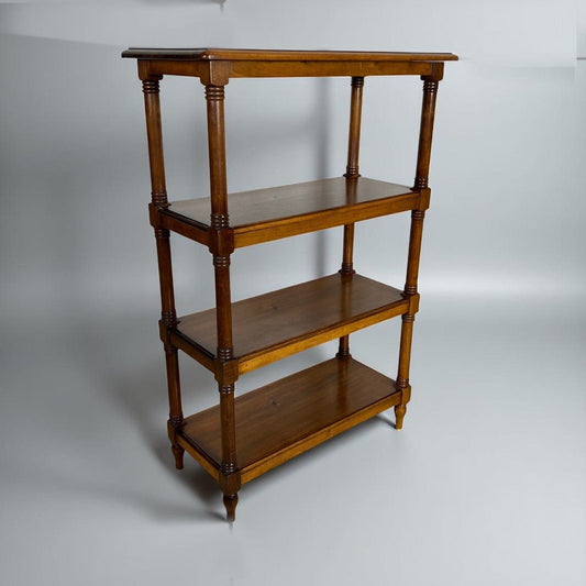 Libreria Antica Etagere stile retro mobile da bagno scaffale in legno chiaro 900 Categoria  Vetrine