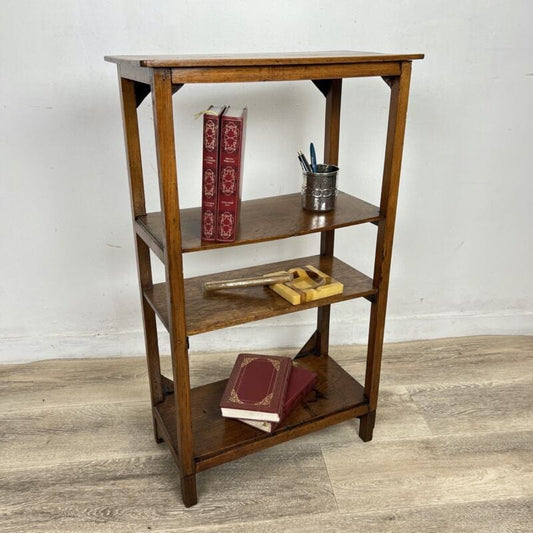 Libreria Antica Etagere stile retro mobile da bagno scaffale in legno chiaro 900 Categoria  Arredamento
