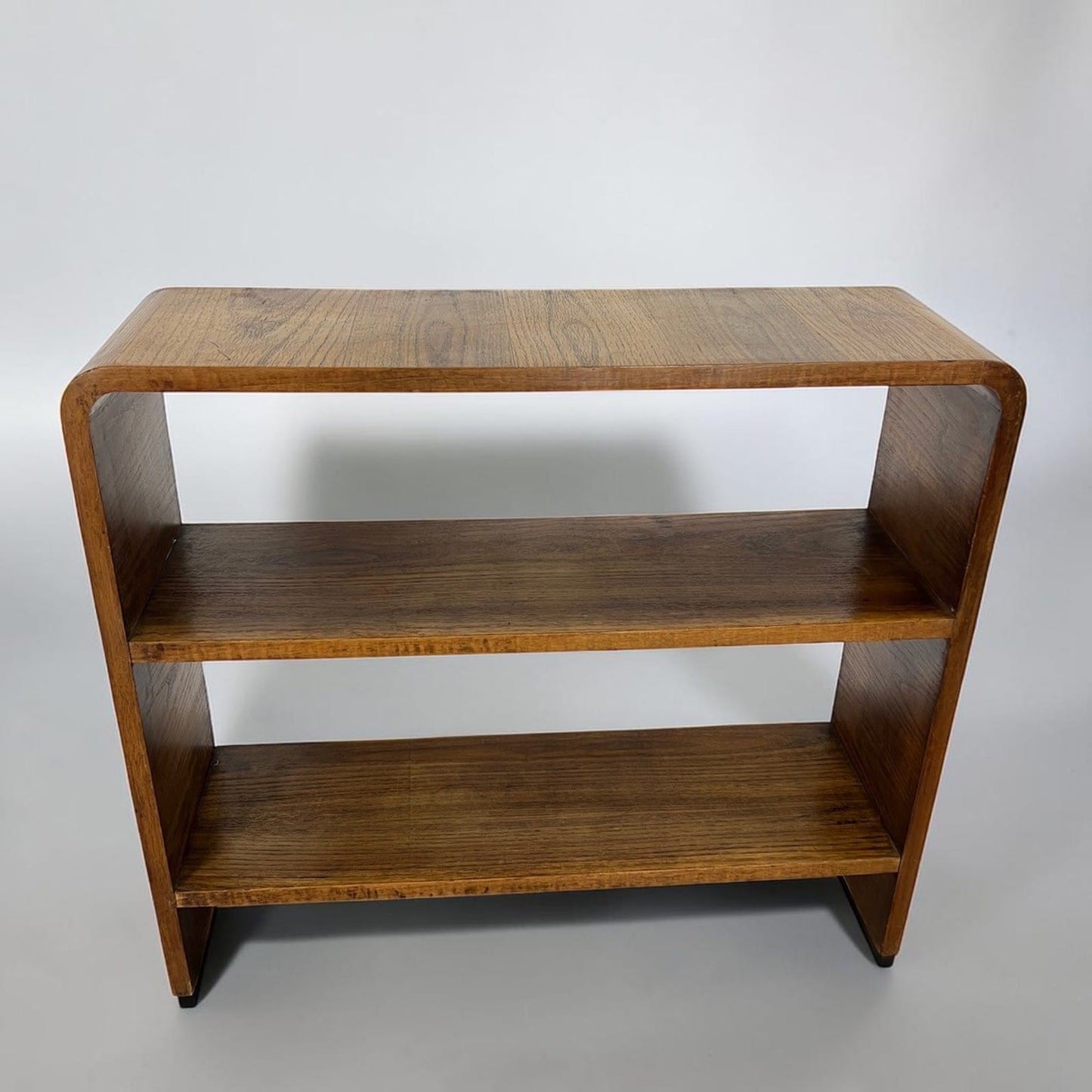 Libreria art deco vintage di design mobile Consolle Scaffale antico in legno Categoria  Vetrine
