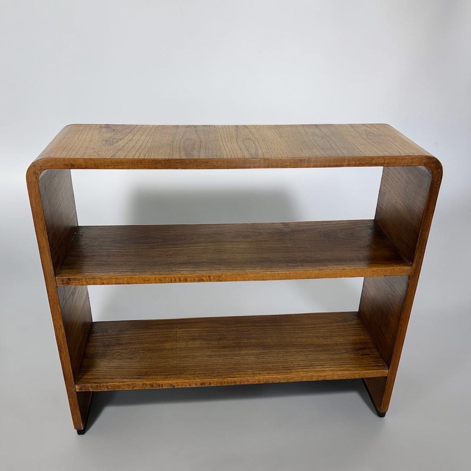 Libreria art deco vintage di design mobile Consolle Scaffale antico in legno Categoria  Vetrine