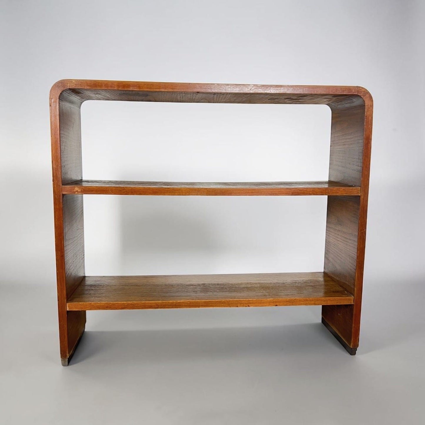 Libreria art deco vintage di design mobile Consolle Scaffale antico in legno Categoria  Vetrine