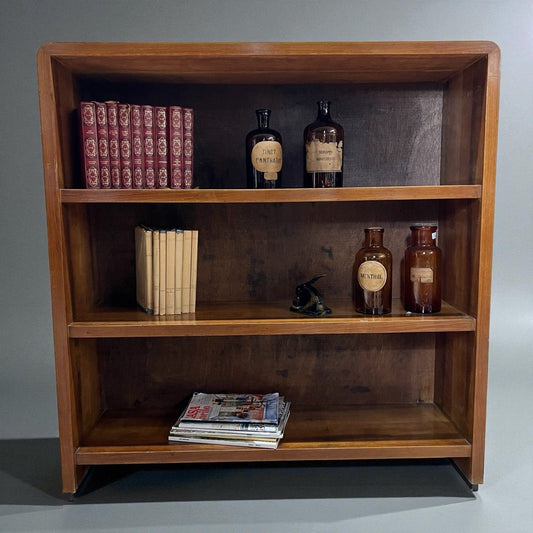 Libreria art deco vintage di design mobile soggiorno Scaffale antico in legno Categoria  Vetrine