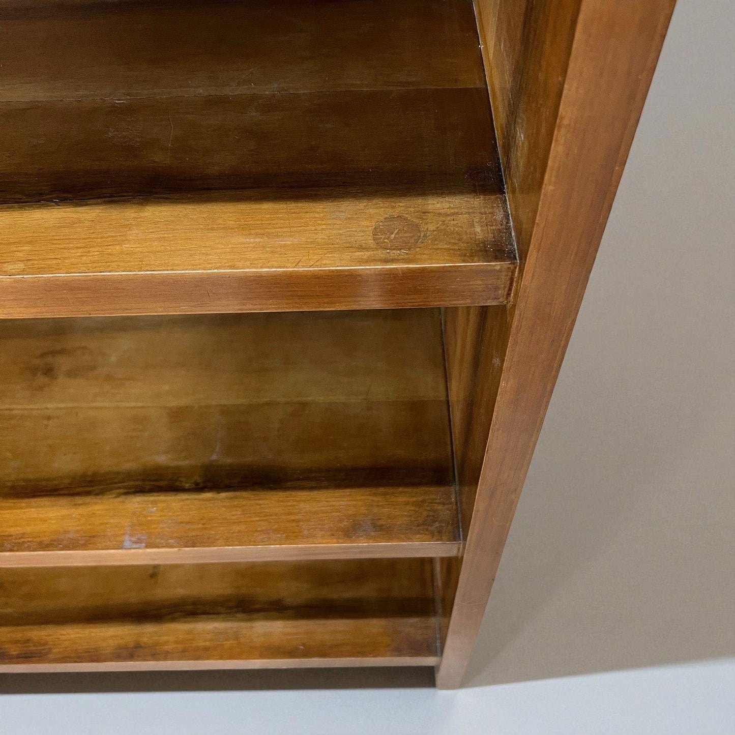 Libreria art deco vintage di design mobile soggiorno Scaffale antico in legno Categoria  Vetrine