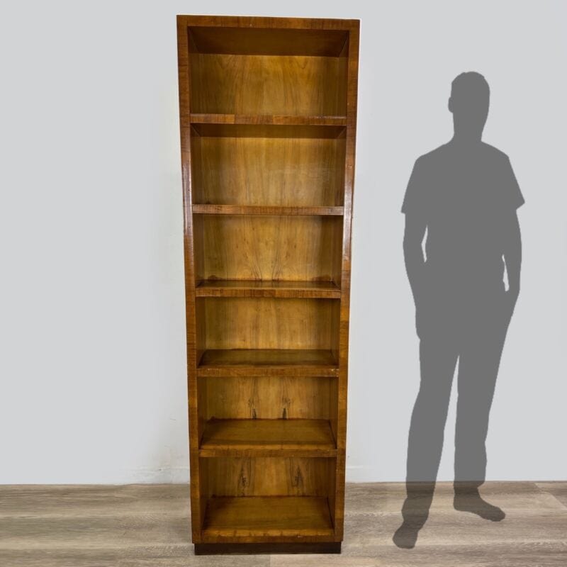 Libreria art deco vintage di design mobile soggiorno Scaffale antico in legno Categoria  Arredamento