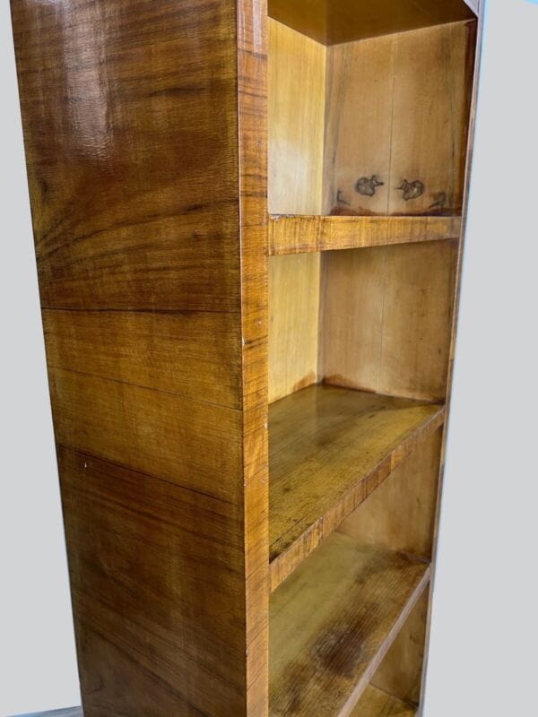 Libreria art deco vintage di design mobile soggiorno Scaffale antico in legno Categoria  Arredamento