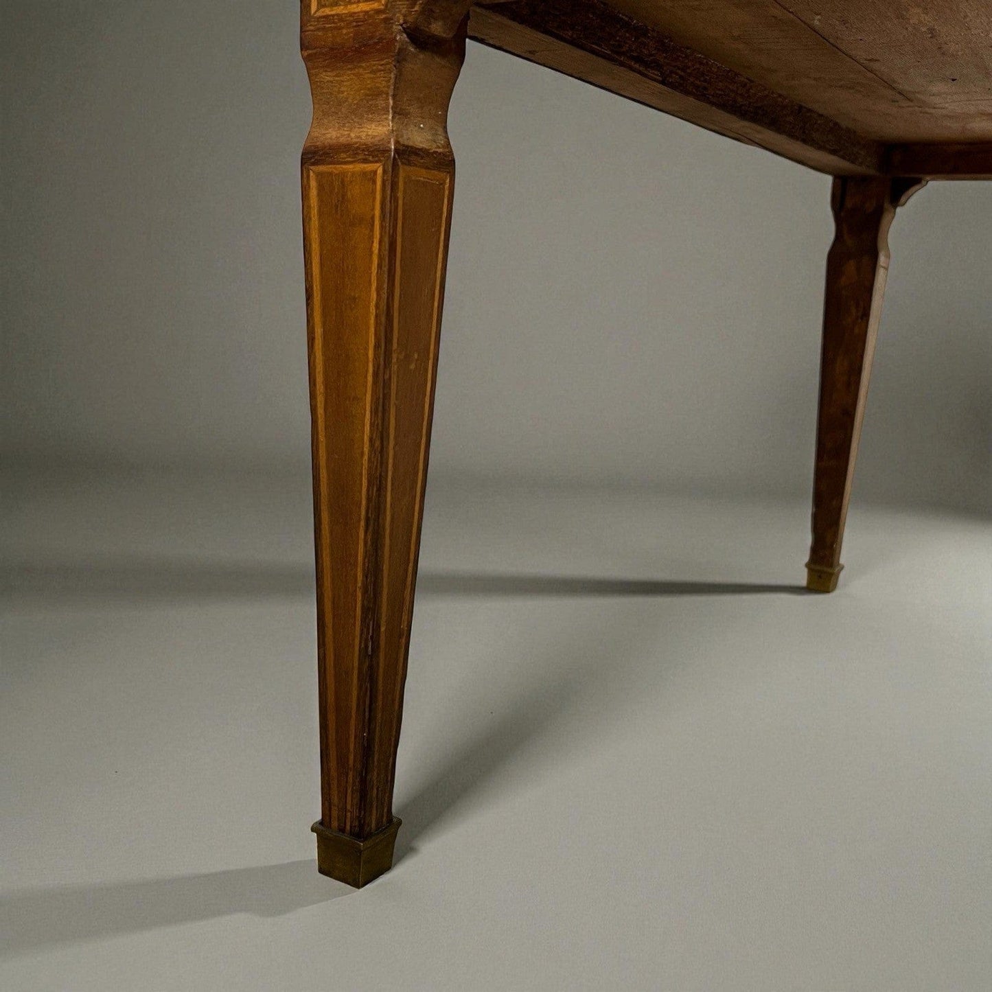 Libreria in Stile Antico Luigi XV legno intarsiata mobile Consolle Madia '900 Categoria  Vetrine