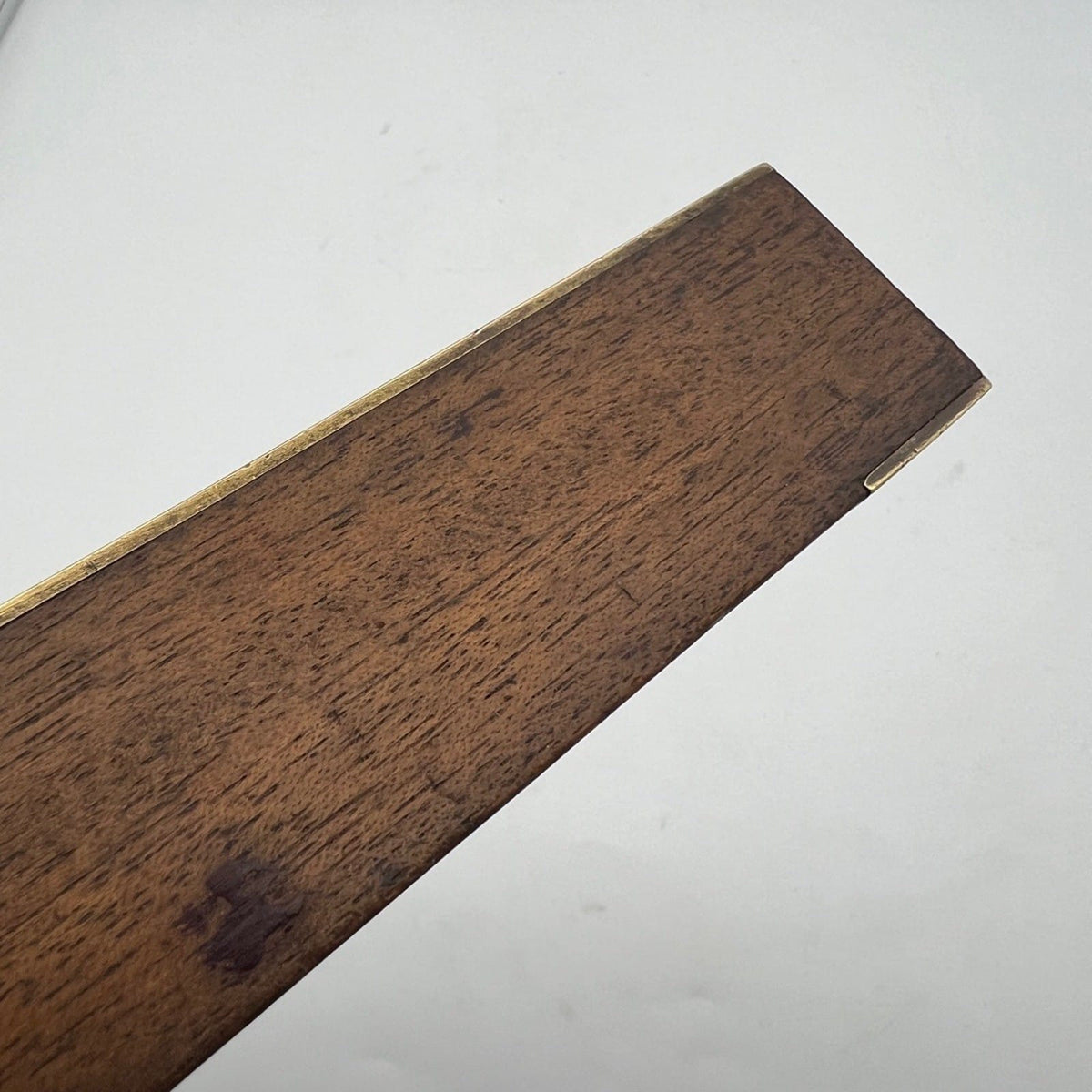 Livella a una bolla regolabile antica in legno e ottone XX secolo inglese Categoria  Attrezzi e Strumenti