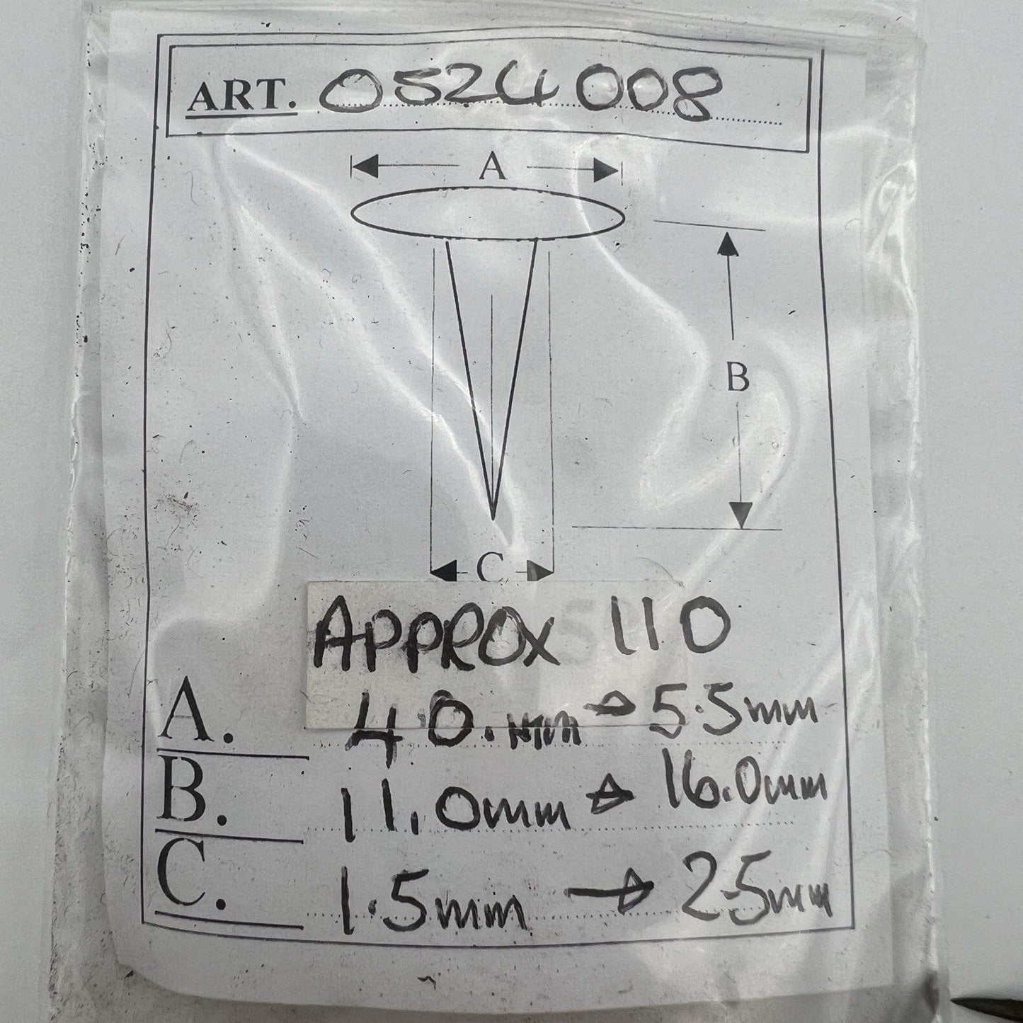 Lotto 100 chiodi antichi in ferro Misti forgiati vecchi chiodini per restauro Categoria  Accessori & Ferramenta d'epoca