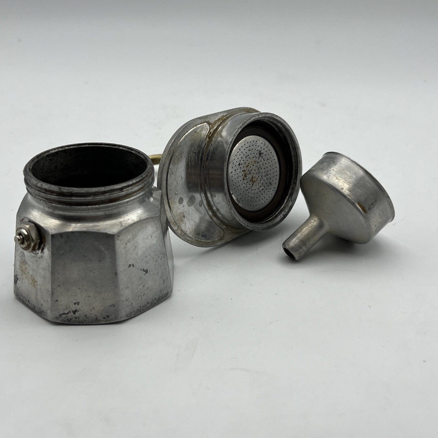 Macchina da Caffe antica Macchinetta Vintage in Alluminio anni '70 Bialetti Categoria  Attrezzi e Strumenti