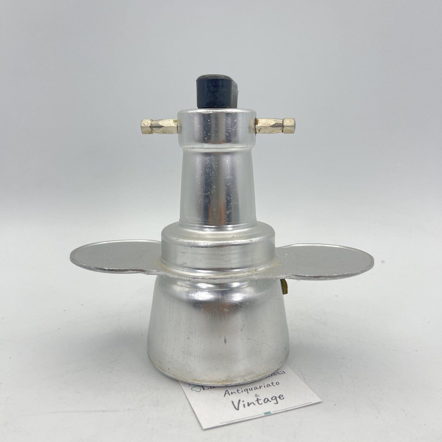 Macchina da Caffe antica Macchinetta Vintage per due tazze in Alluminio anni '70 Categoria  Attrezzi e Strumenti