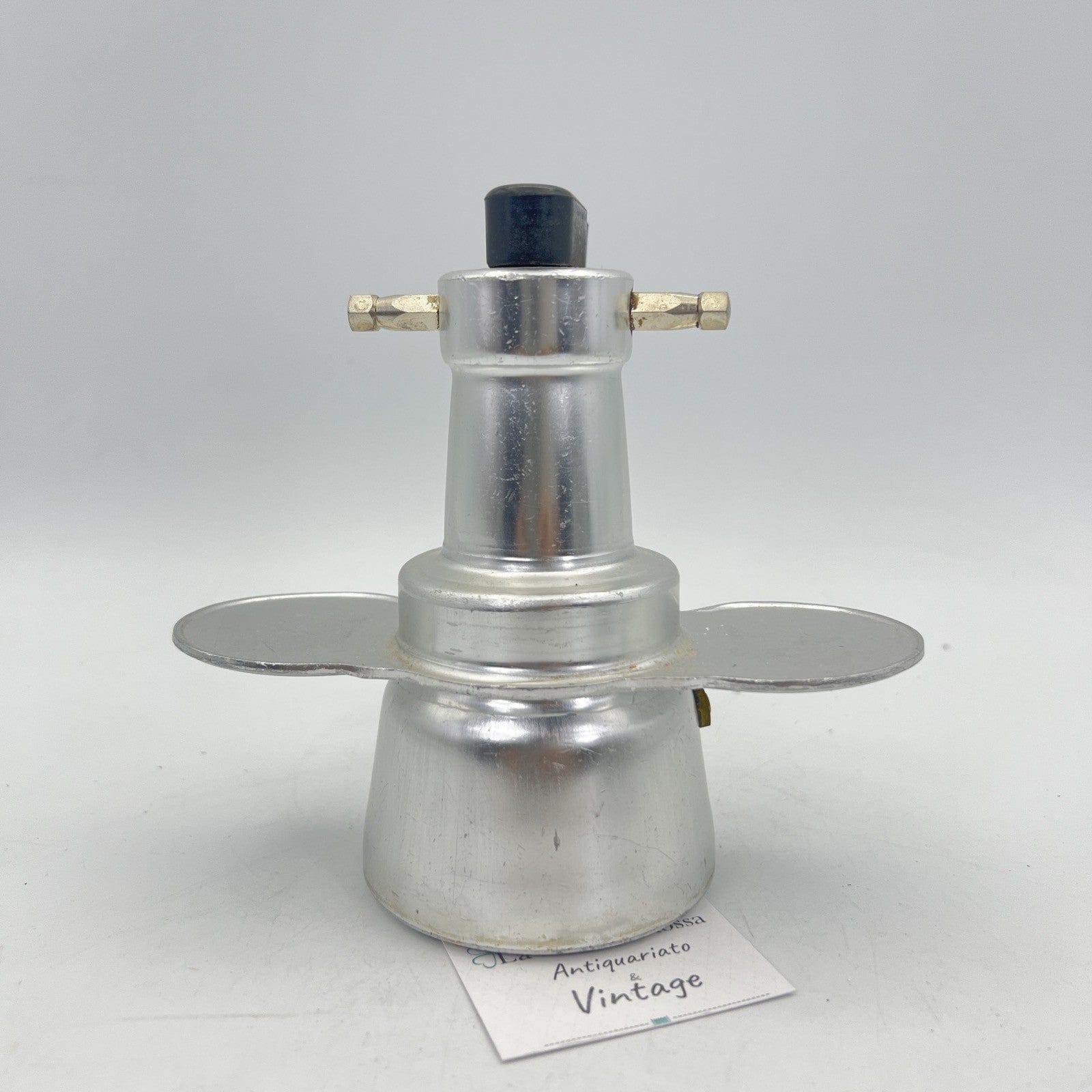 Macchina da Caffe antica Macchinetta Vintage per due tazze in Alluminio anni '70 Categoria  Attrezzi e Strumenti