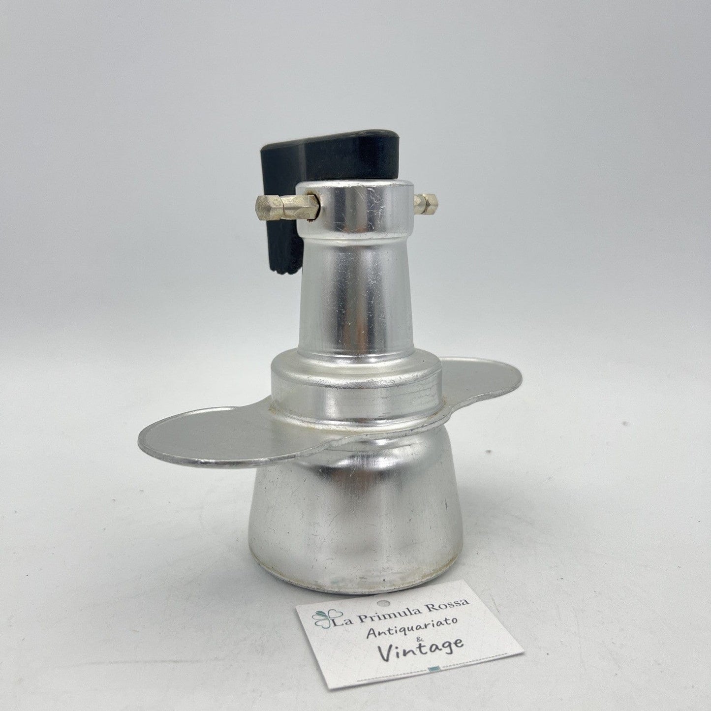 Macchina da Caffe antica Macchinetta Vintage per due tazze in Alluminio anni '70 Categoria  Attrezzi e Strumenti