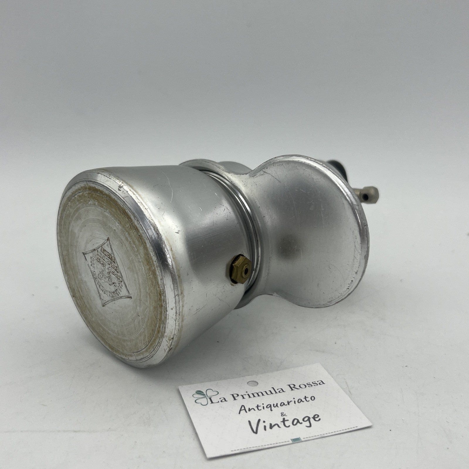 Macchina da Caffe antica Macchinetta Vintage per due tazze in Alluminio anni '70 Categoria  Attrezzi e Strumenti