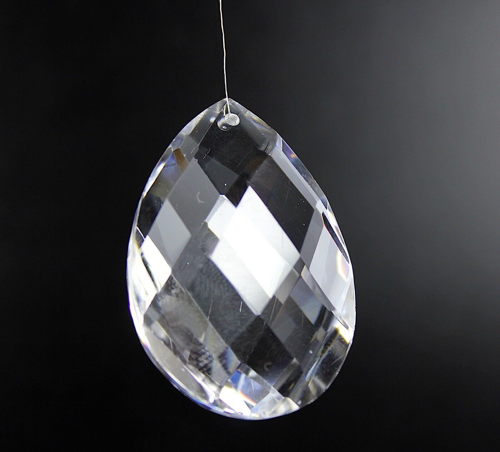 Mandorla di cristallo goccia pendente per lampadario ricambio pendaglio in vetro Categoria  Lampade Appliques