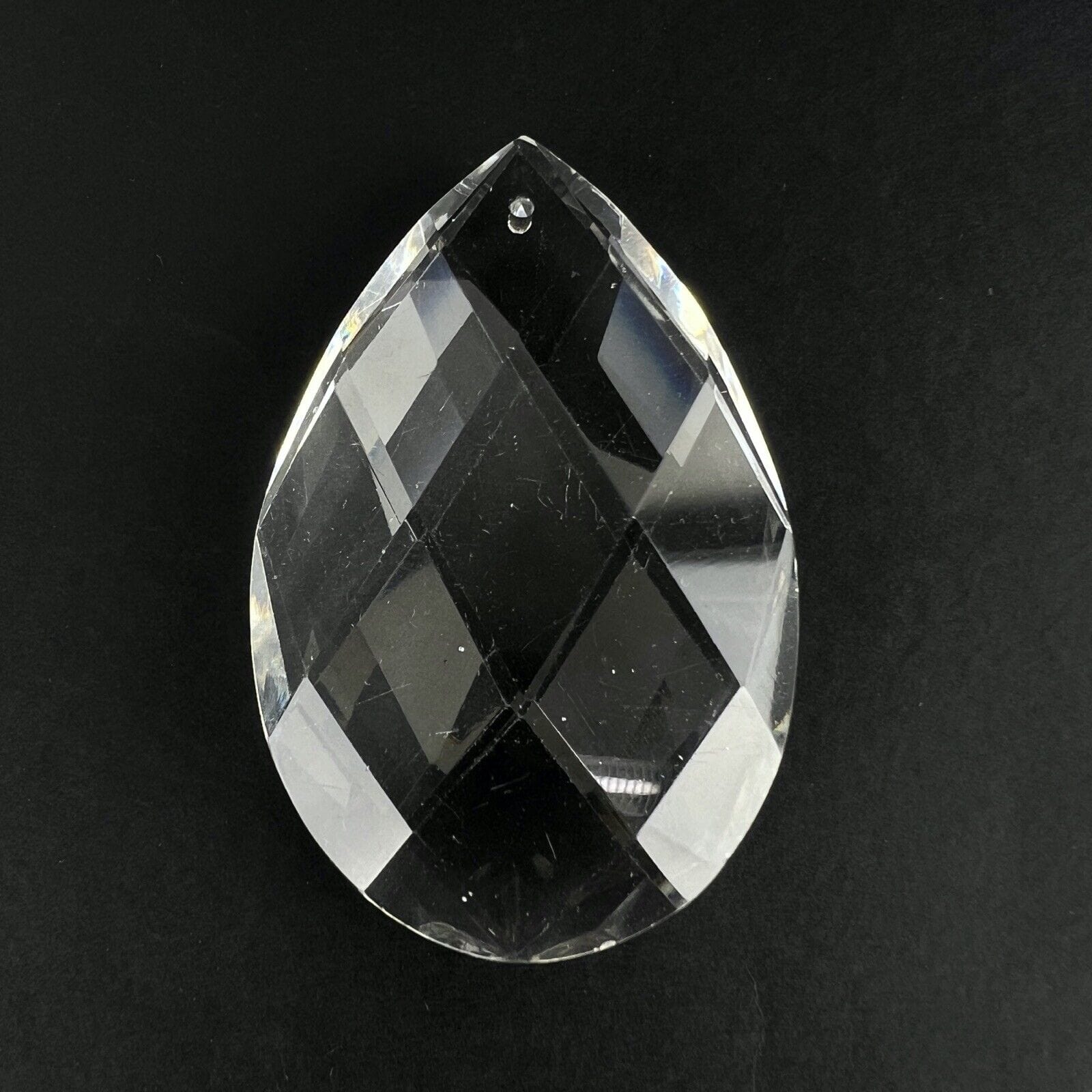 Mandorla grande di cristallo goccia pendente per lampadario ricambio in vetro Categoria  Lampade Appliques