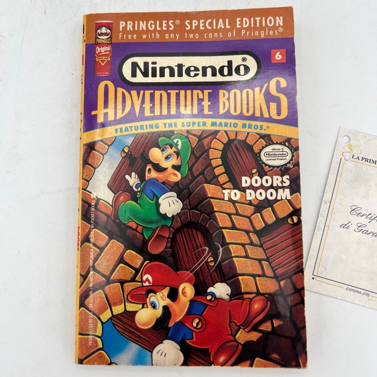 Manuale Libretto Libro Nintendo 1991 Adventure Books Doors to Doom vintage Categoria  Libri