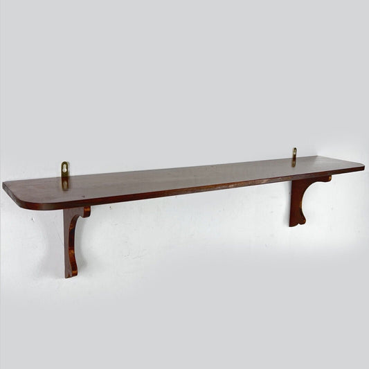 Mensola antica 800 in legno piattaia libreria sospesa da parete stile Inglese Categoria  Mensole