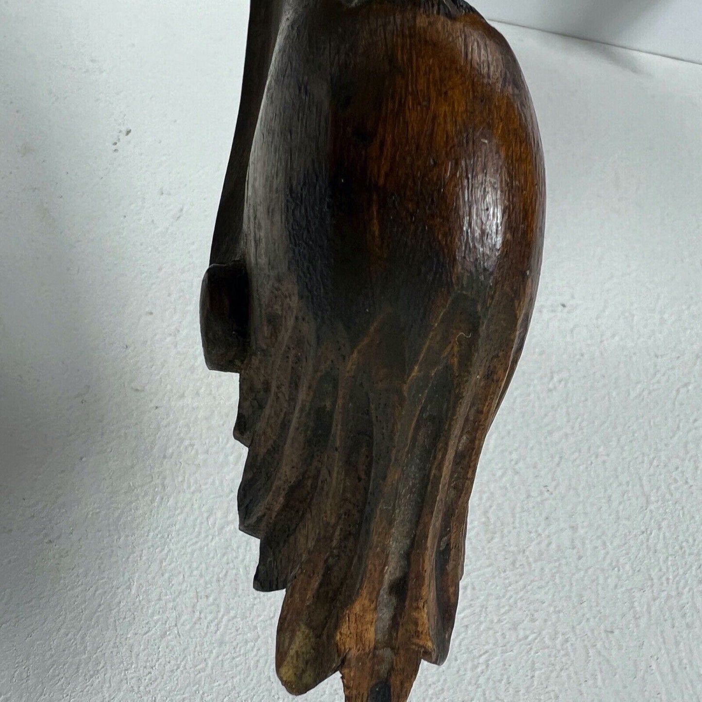 Mensola antica in legno intagliato scolpito piedistallo a sospensione da muro Categoria  Mensole