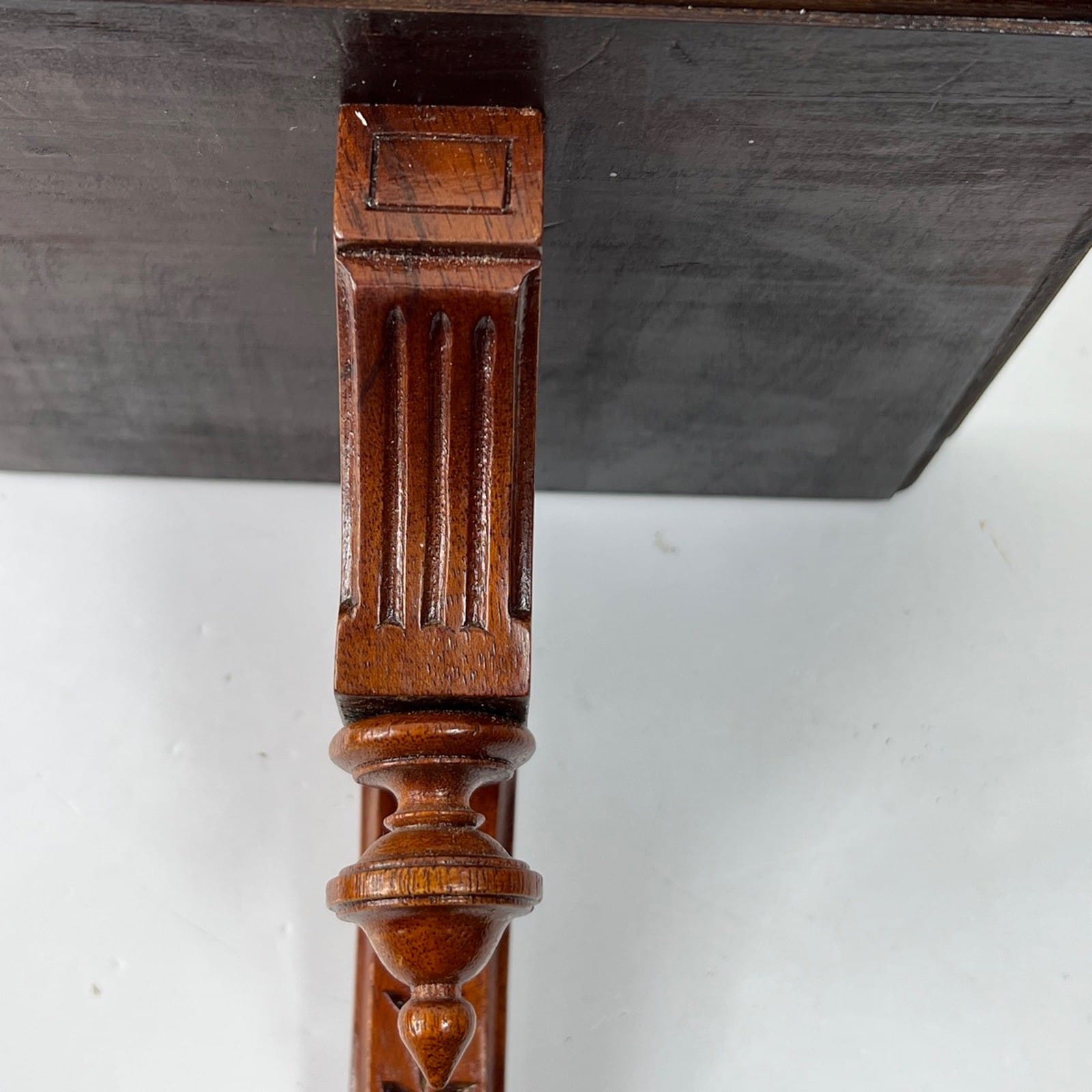 Mensola antica in legno mensolina piedistallo a sospensione da muro Epoca 800 1 Categoria  Mensole