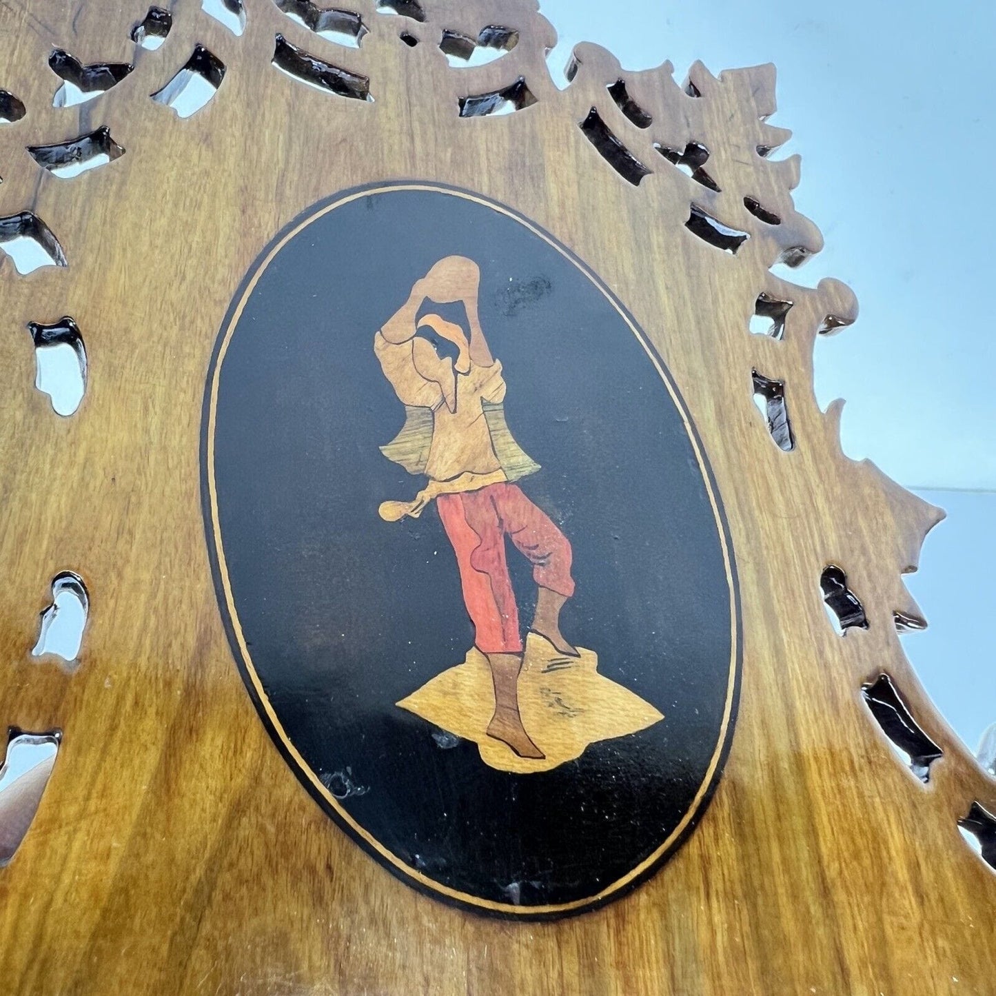 Mensolina Sorrentina pieghevole in legno mensola d' epoca 800 Sorrento Categoria  Mensole